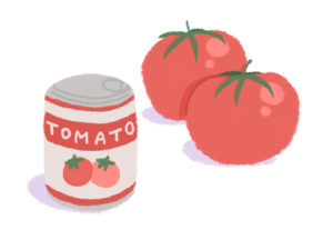 トマト缶をトマトで代用する方法