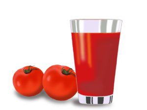 トマトジュースを1ヶ月飲み続ける肌の効果